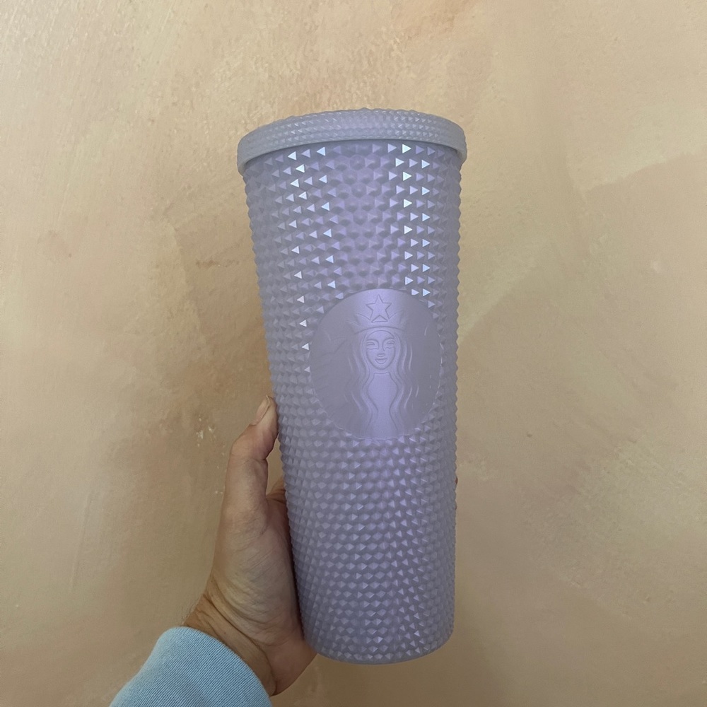 Starbucks 2021 holiday lilac cup
